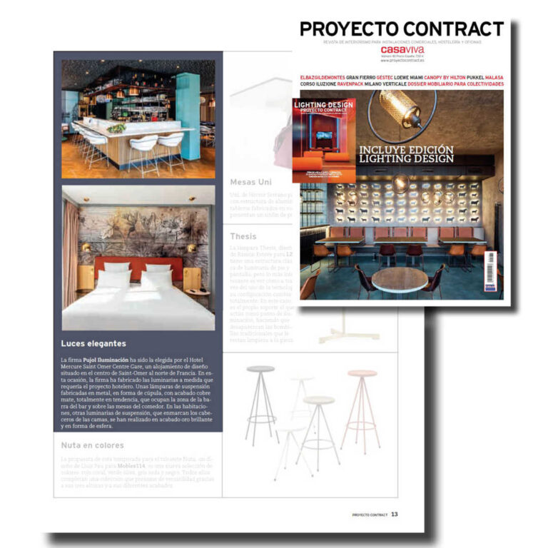 Proyecto contract n 181 Pujol lighting